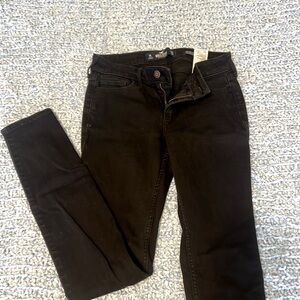 Womens Hollister Jeans Black. Low Rise Super Skinny